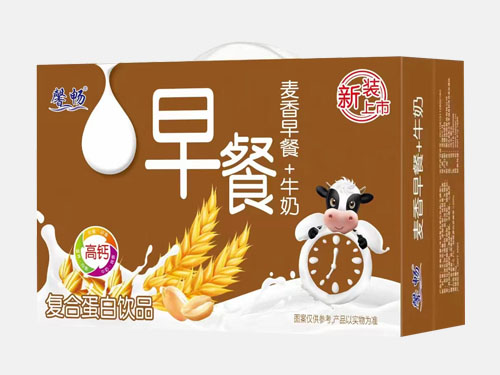 河南麥香早餐+牛奶復(fù)合蛋白飲品